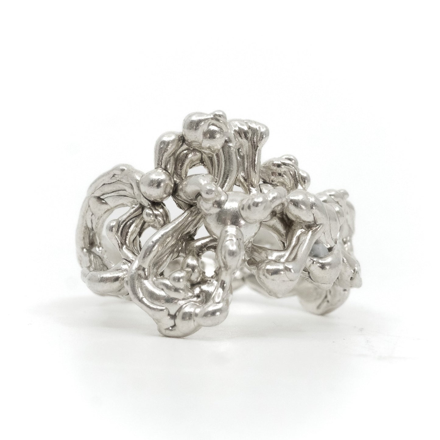 FLUID| SREBRNY PIERŚCIONEK